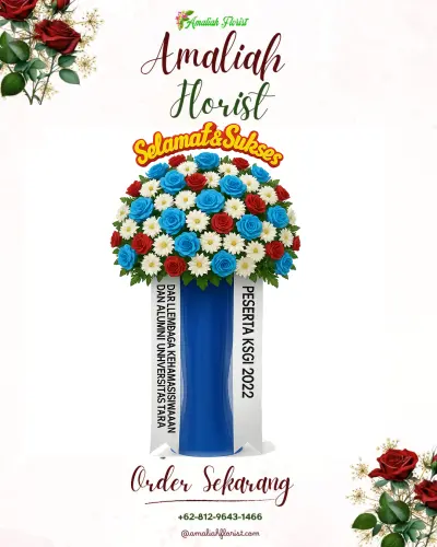 Standing Flower di Cisaranten Bina Harapan